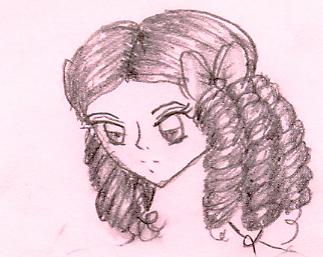 Mariko 2: curly hair