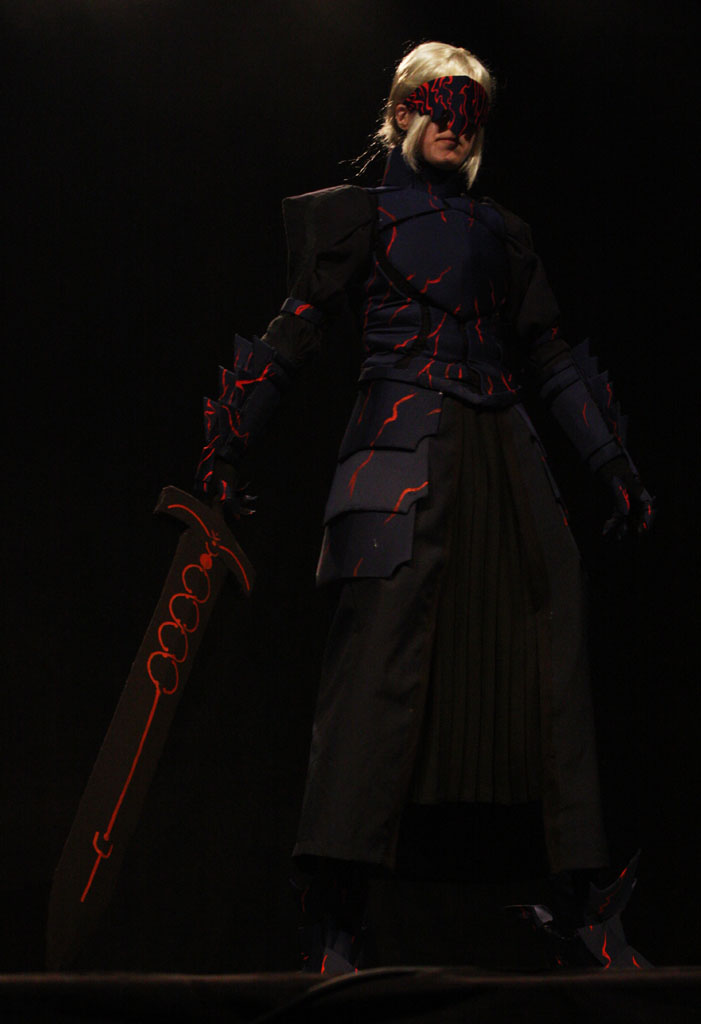 MAGNIFIcon VII - cosplay (Yen): Kodama jako Dark Saber (Fate/Stay Night)