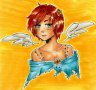 Solceress - Yellow red hair girl