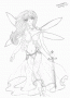 Fairy with sword (preview)