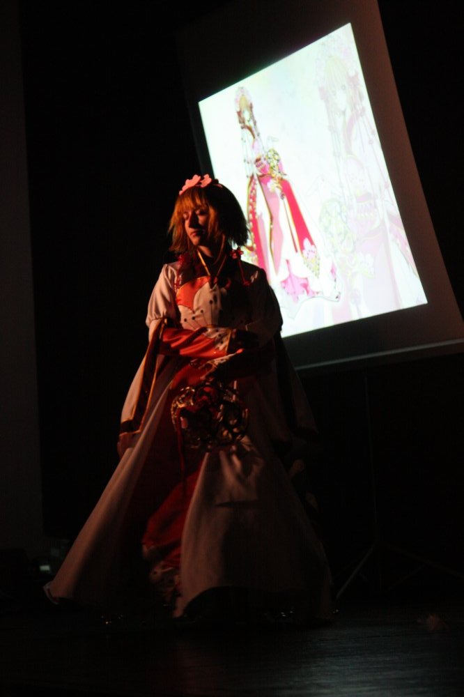 Dzień Kwitnącej Wiśni 2009 (Bahamut, Edek, Yen): Yunato jako Sakura z Tsubasa Reservoir Chronicles (III miejsce)