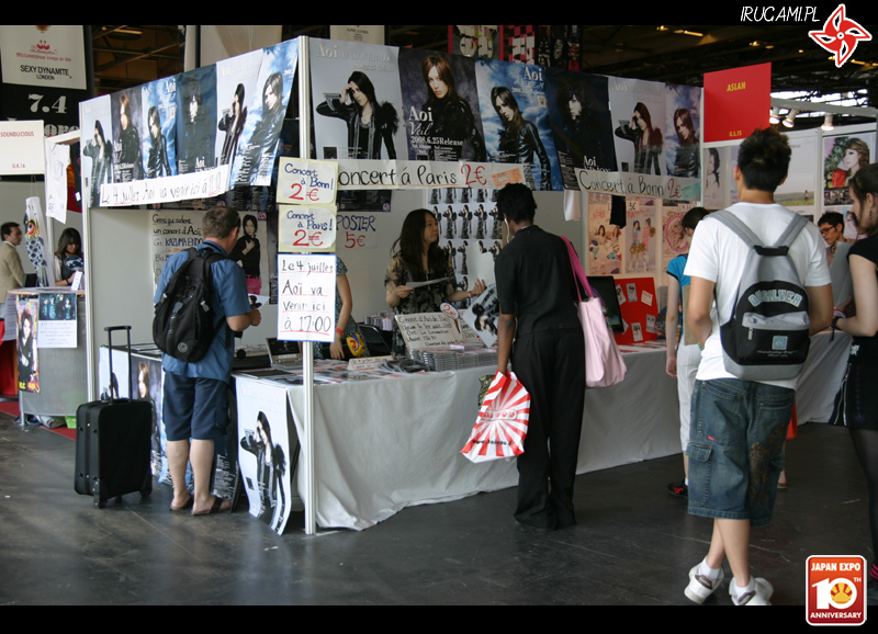 Japan Expo 2009 (Knp, Mesiaste): Stoiska