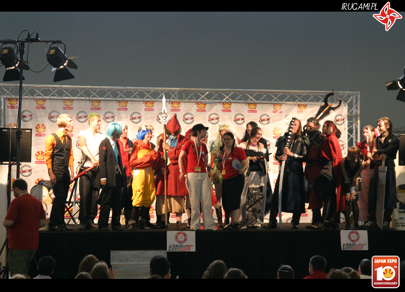 Japan Expo 2009 – cosplay (Knp, Mesiaste): Scena cosplayowa