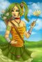 Edo (villainesayre) - Elfia zbieraczka kwiatkow polnych
