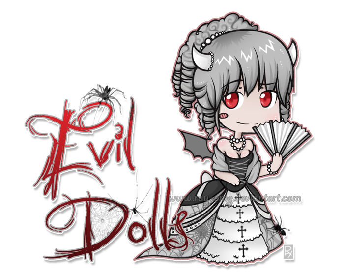 Ray 4: Evil Dolls logo victorian