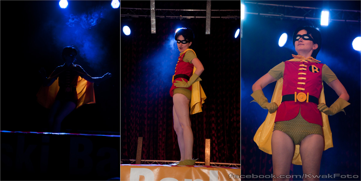 Balcon 2012: Jubileusz - cosplay (Kwak): Co mówi Batman do... och, wiem że stare...